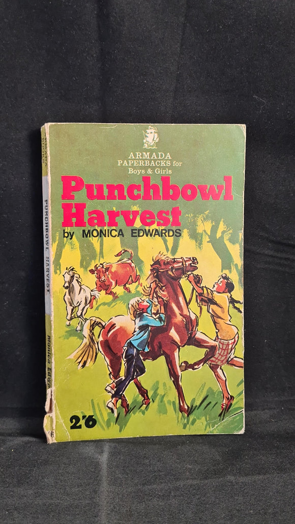 Monica Edwards - Punchbowl Harvest, Armada Paperbacks, 1966