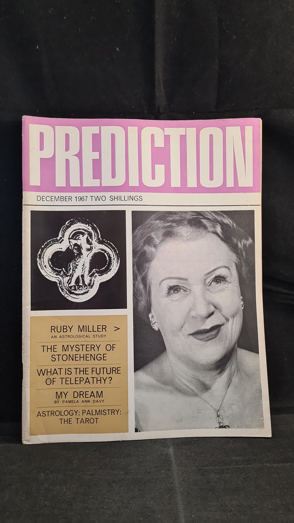 Prediction Volume 33 Number 12 December 1967