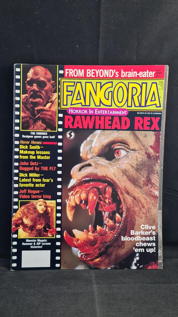 Fangoria Magazine Number 61 February 1987