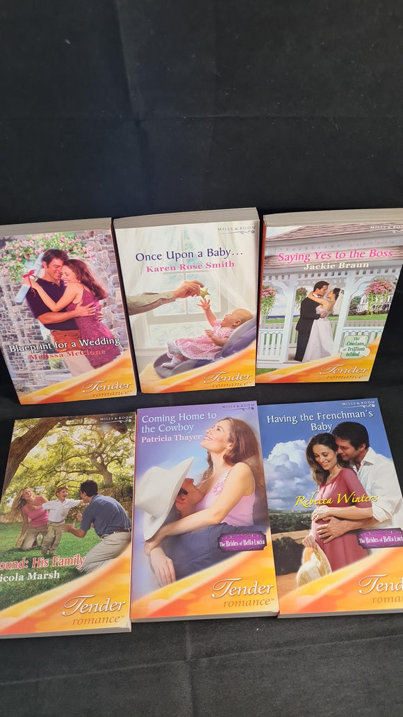 Mills & Boon - Patricia Thayer - Coming Home to the Cowboy, 2006, Set of 6 Paperbacks