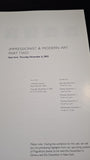 Sotheby's 6 November 2003, Impressionist & Modern Art, Part Two, New York