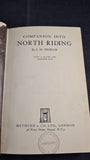 J H Ingram - Companion Into North Riding, Methuen, 1952