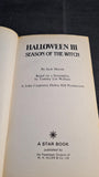 Jack Martin - Halloween III, Season of the Witch, Star Book, 1983, Paperbacks