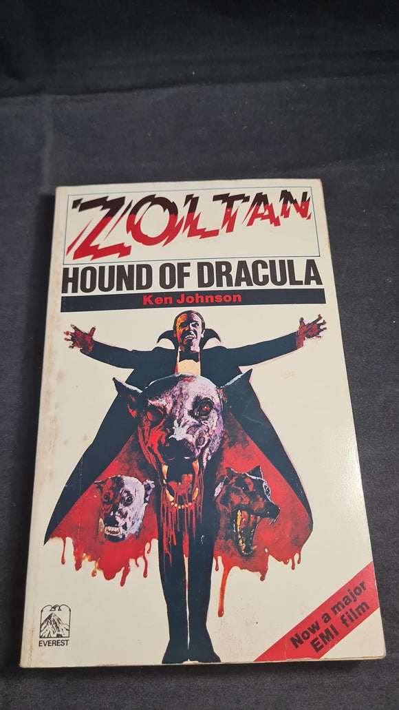 Ken Johnson - Zoltan Hound of Dracula, Everest Books, 1977, First Edition, Paperbacks