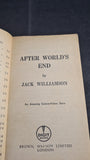 Jack Williamson - After World's End, Digit Book, 1952, Paperbacks