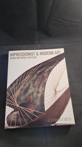 Christie's 2 May 2012, Impressionist & Modern Art Works on Paper, New York