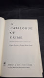 Jacques Barzun & Wendell Taylor - A Catalogue of Crime, Harper & Row, 1971