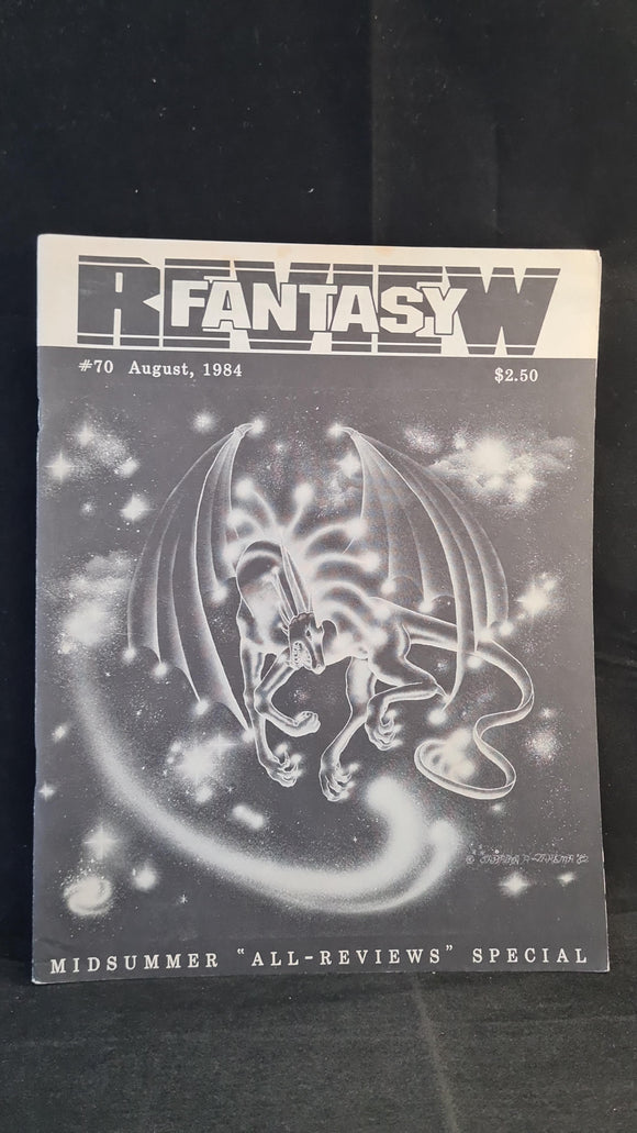 Fantasy Review Volume 7 Number 7 Whole 70 August 1984