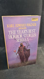 Karl Edward Wagner - The Year's Best Horror Stories x 9, Daw Books, 1982, Signed, Letter