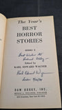 Karl Edward Wagner - The Year's Best Horror Stories x 9, Daw Books, 1982, Signed, Letter