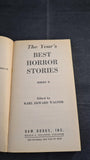 Karl Edward Wagner - The Year's Best Horror Stories x 9, Daw Books, 1982, Signed, Letter