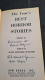 Karl Edward Wagner - The Year's Best Horror Stories x 9, Daw Books, 1982, Signed, Letter