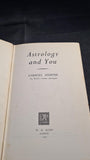 Carroll Righter - Astrology and You, W H Allen, 1957