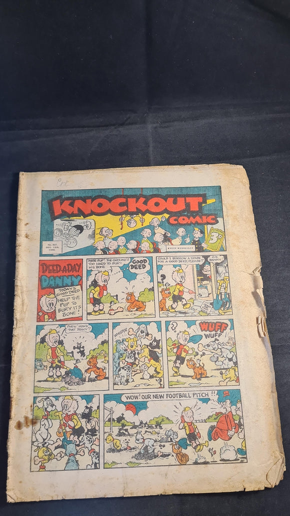 Knockout Comic Number 407 December 14th 1946