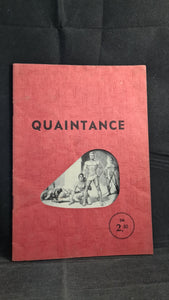 Quaintance, First Edition, Gerhard Prescha, German Edition