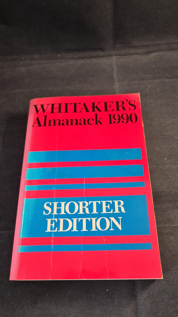 Whitaker's Almanack 1990, Shorter Edition