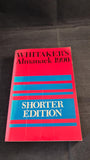 Whitaker's Almanack 1990, Shorter Edition