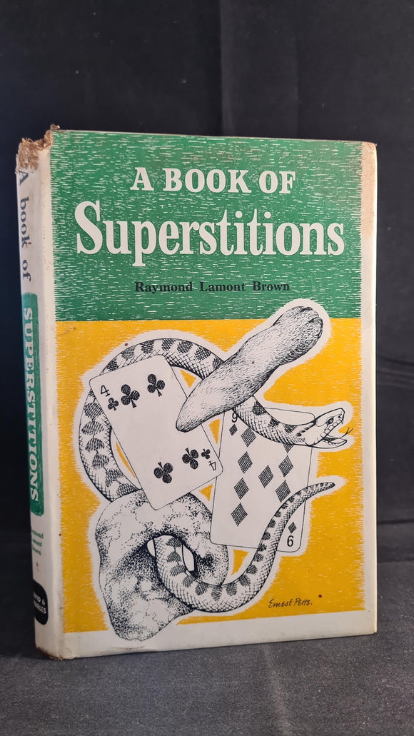 Raymond Lamont Brown - A Book of Superstitions, David & Charles, 1970