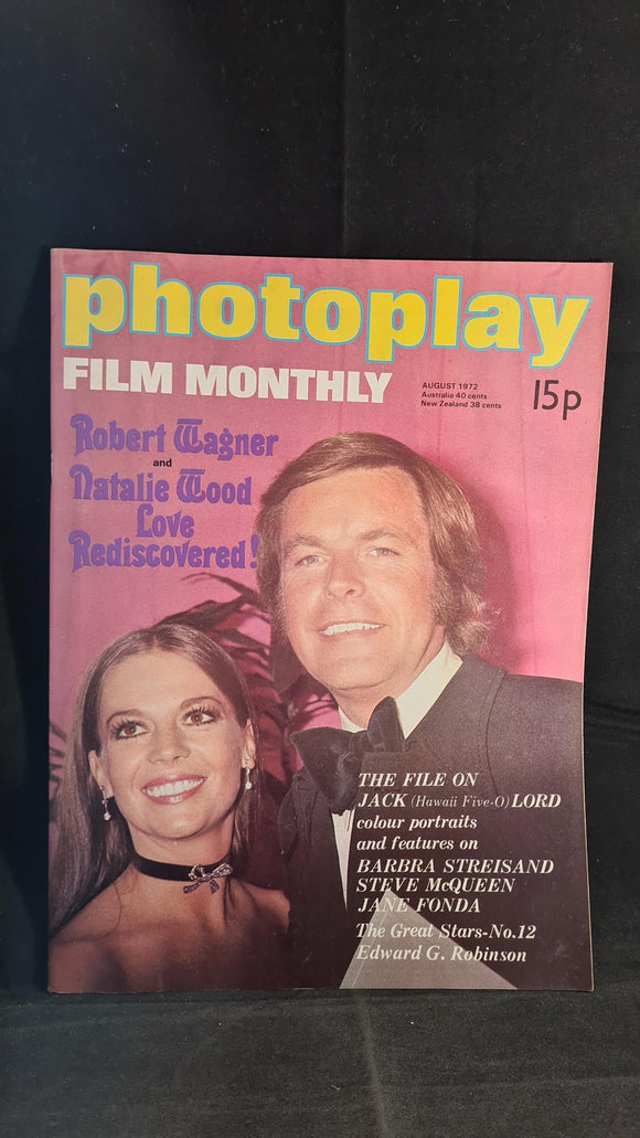 Photoplay Film Monthly Volume 23 Number 8 August 1972