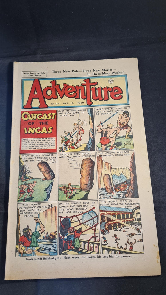 Adventure Magazine Number 1261, March 12, 1949