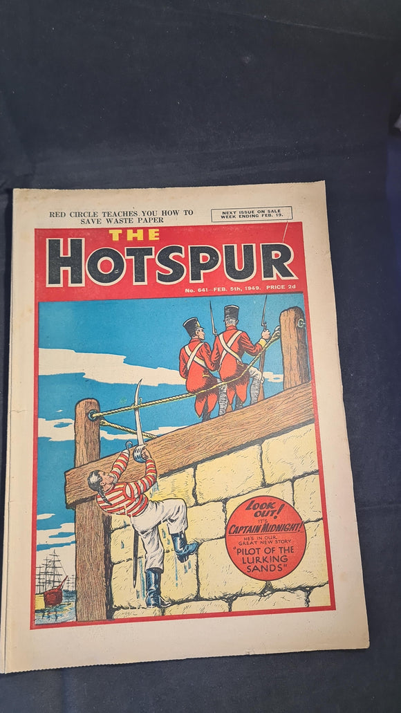 The Hotspur Magazine Number 641 February 5th 1949