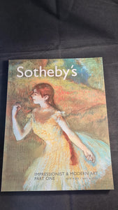 Sotheby's 6 May 2003, Impressionist & Modern Art Part One, New York