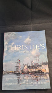 Christie's 8 May 2003, Impressionist & Modern Works on Paper, New York