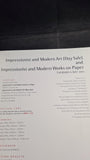 Christie's 8 May 2003, Impressionist & Modern Works on Paper, New York