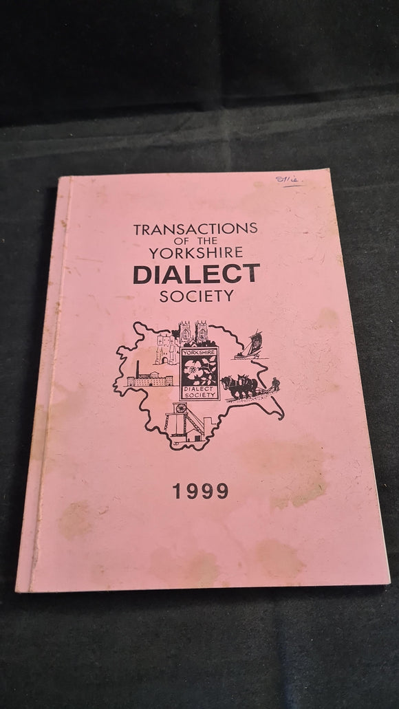 Arnold Kellett - Transactions of the Yorkshire Dialect Society, 1999