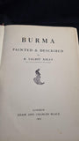 R Talbot Kelly - Burma, Painted & Described, Adam & Charles, 1905