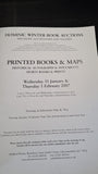 Dominic Winter Book Auctions - Printed Books & Maps 31 January & 1 February 2007