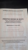 Dominic Winter Book Auctions - Printed Books & Maps 21 July 2010