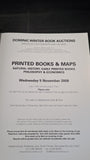 Dominic Winter Book Auctions - Printed Books & Maps 5 November 2008