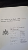 Sotheby's 13 March 2008, Library of the Earls of Macclesfield removed from Shirburn Castle