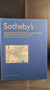 Sotheby's 15 March 2007, Library of the Earls of Macclesfield removed from Shirburn Castle