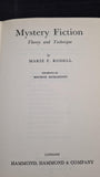 Marie F Rodell - Mystery Fiction, Theory & Technique, Hammond, 1954, First Edition