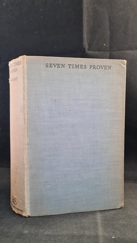 Ganpat - Seven Times Proven, Hodder & Stoughton, 1934