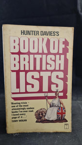 Hunter Davies - Book of British Lists, Hamlyn Paperbacks, 1980