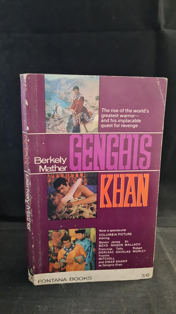 Berkely Mather - Genghis Khan, Fontana Books, 1965, Paperbacks