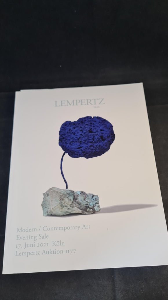 Lempertz Auction 17 June 2021, Modern/Contemporary Art, France