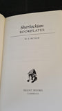 W E Butler - Sherlockian Bookplates, Silent Books, 1992, First Edition