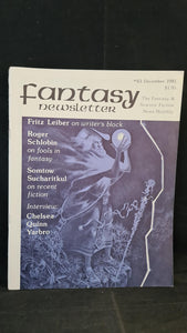 Fantasy Newsletter Volume 4 Number 12 Whole 43 December 1981