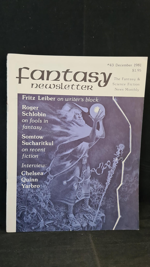 Fantasy Newsletter Volume 4 Number 12 Whole 43 December 1981