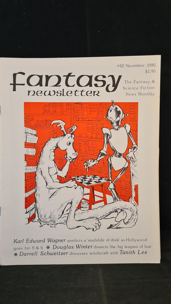 Fantasy Newsletter Volume 4 Number 11 Whole 42 November 1981