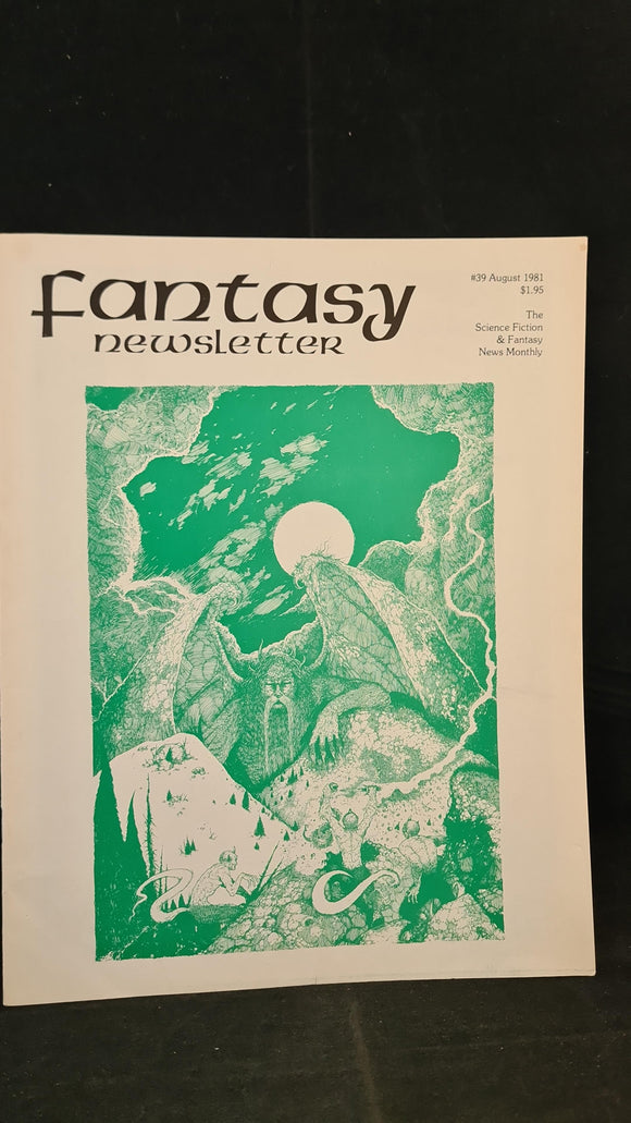 Fantasy Newsletter Volume 4 Number 8 Whole 39 August 1981