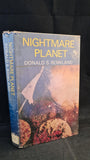 Donald S Rowland - Nightmare Planet, Robert Hale, 1976