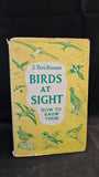 S Vere Benson - Birds at Sight, How To Know Them, Frederick Warne, 1960