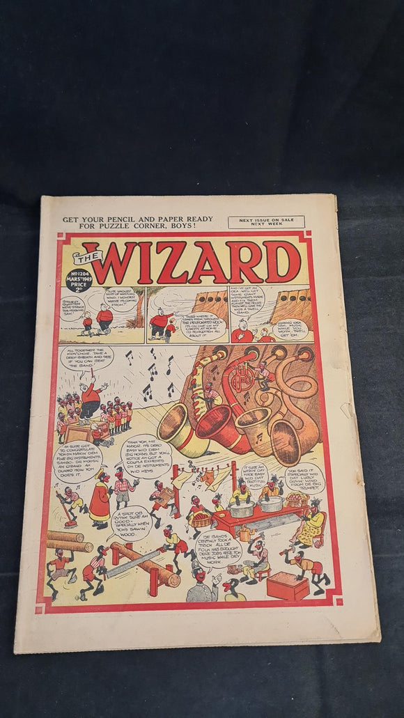 The Wizard Magazine Number 1204 March 5th 1949