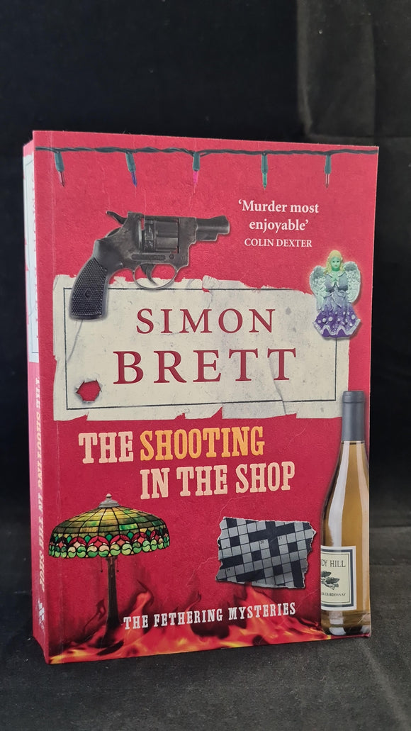 Simon Brett - The Shooting In The Shop, Pan Books, 2011, Paperbacks