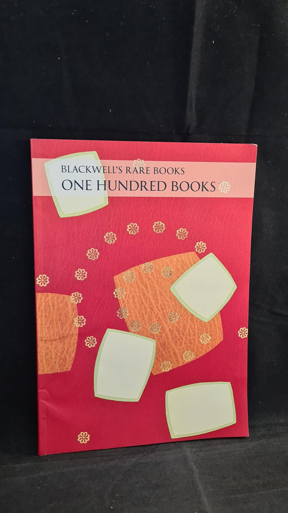 Blackwell's Rare Books, One Hundred Books